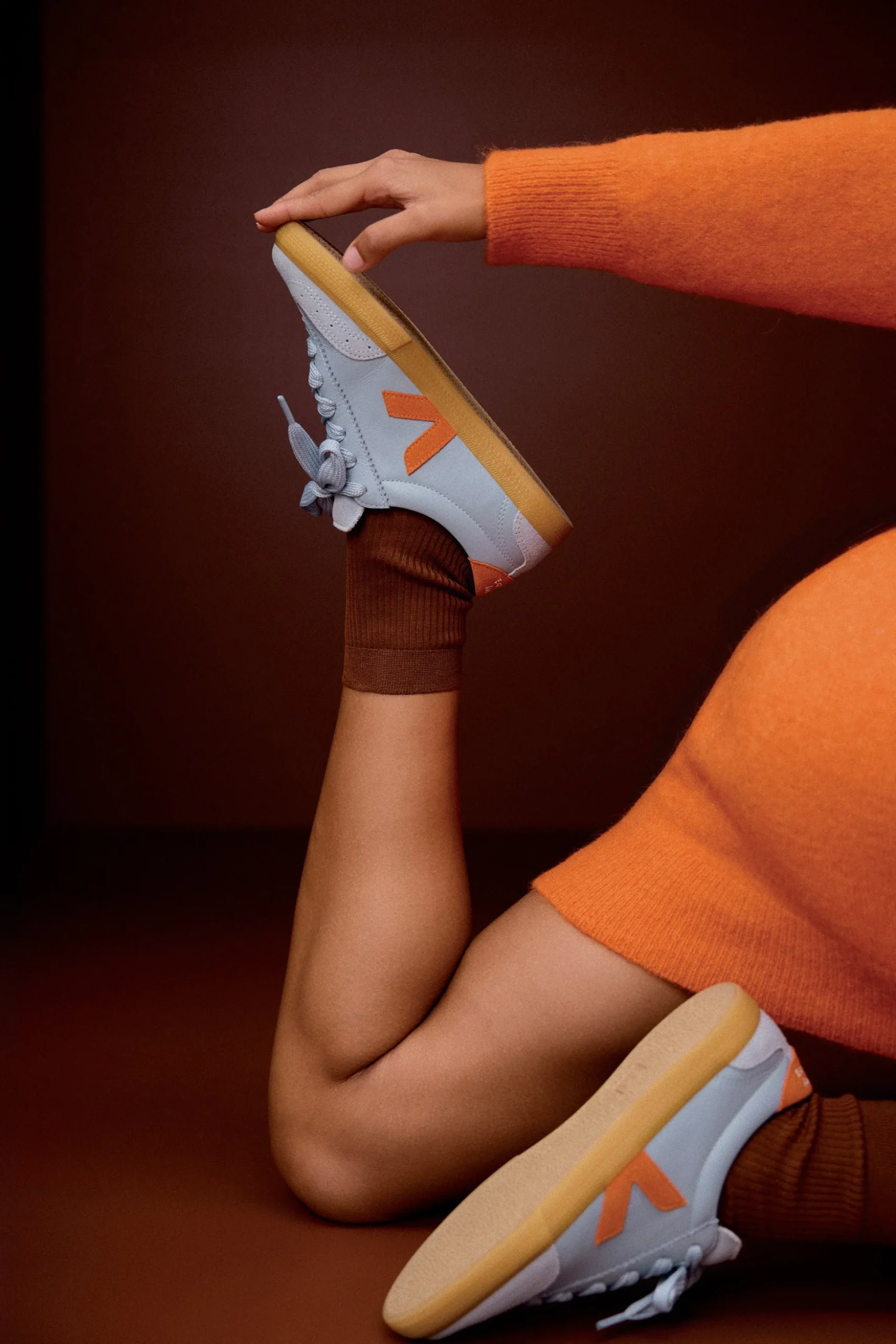 BASKET VEJA STEEL PUMPKIN
