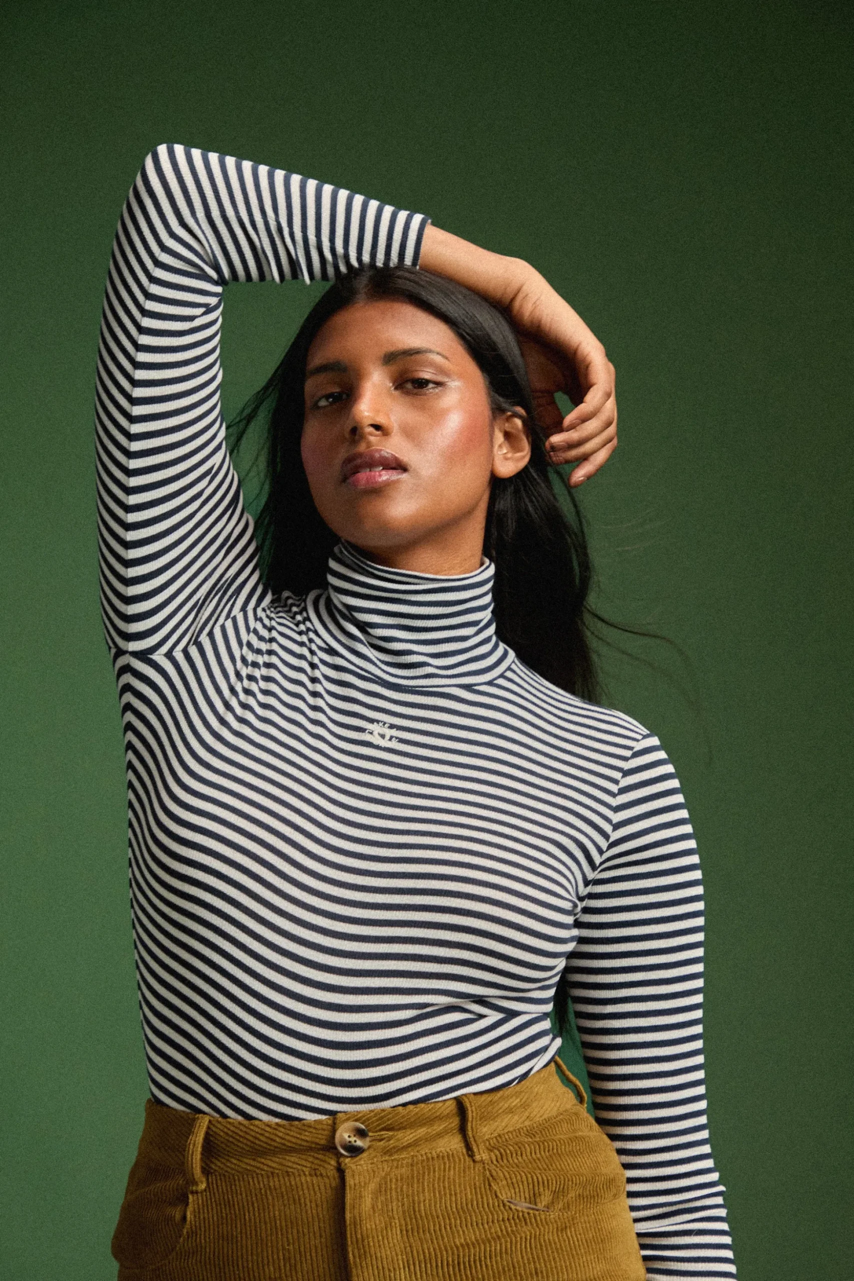 BODY CHARLOTTE RAYURES NAVY