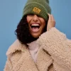 BONNET ROSITA VERT OLIVE