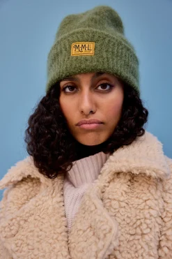BONNET ROSITA VERT OLIVE