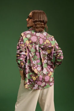 CHEMISE OMER AUTUMN FLOWER MARKET