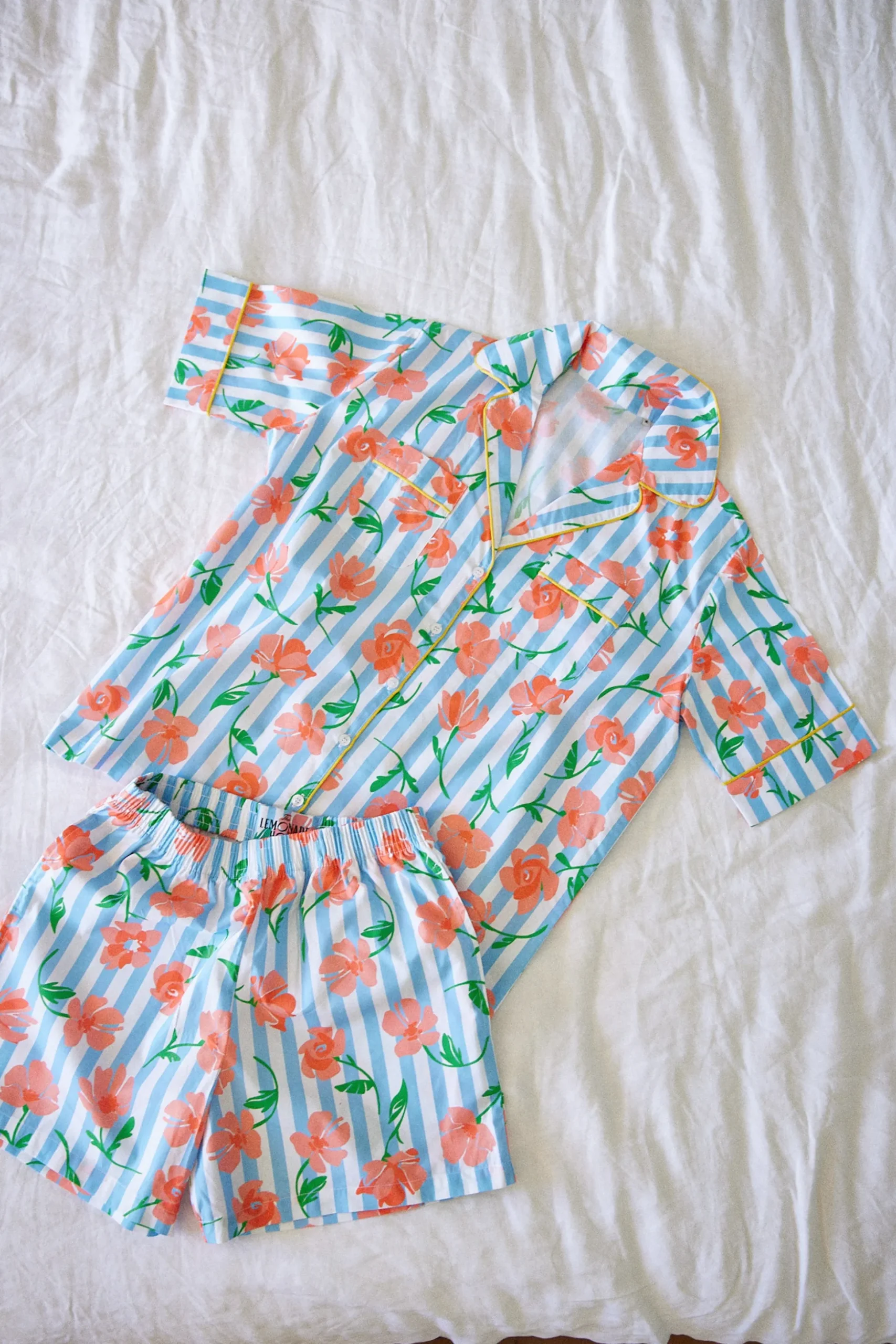 CHEMISE ROMEO FLOWERS
