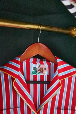 CHEMISE ROMEO RED & BLUE