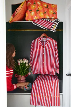 CHEMISE ROMEO RED & BLUE