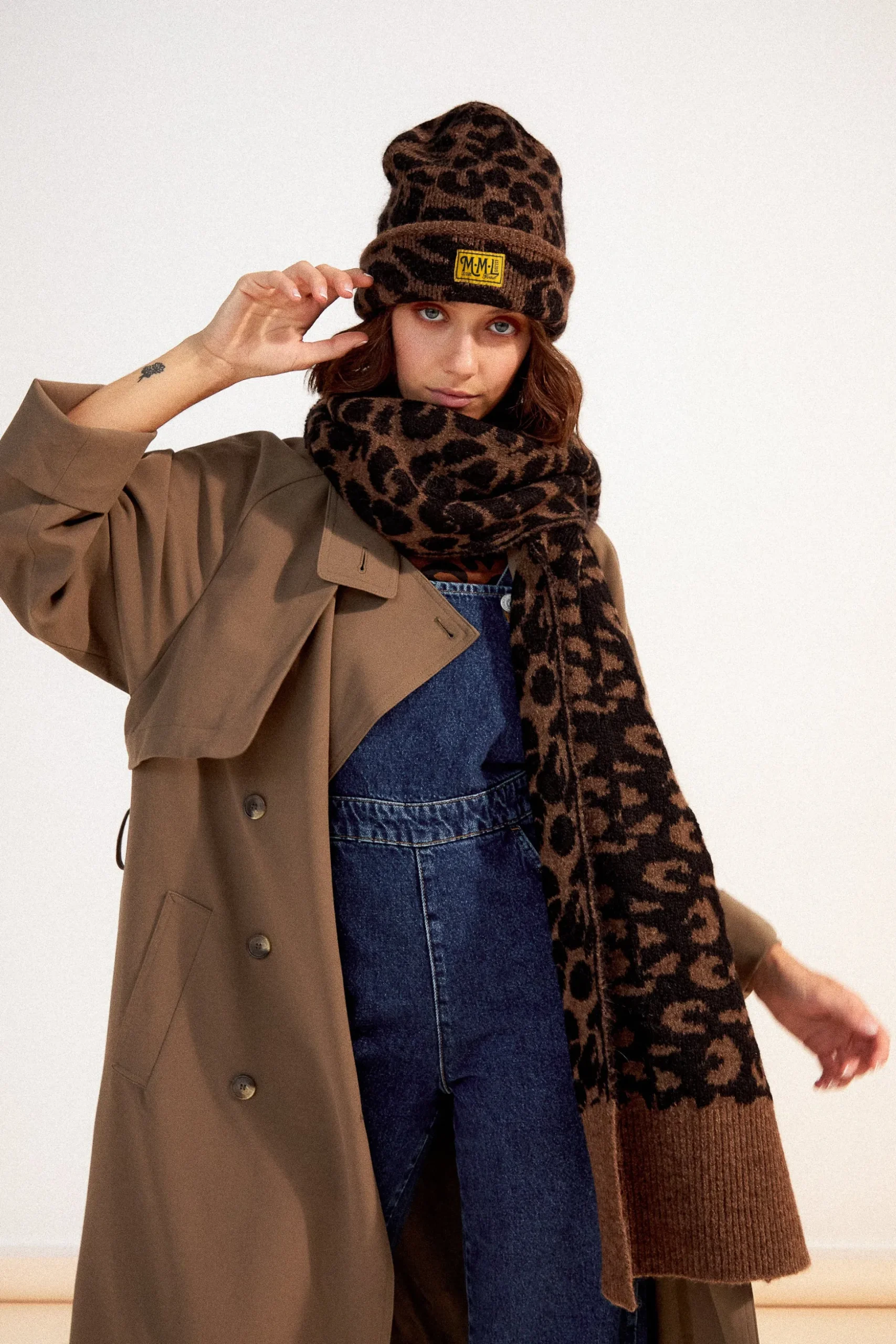 ECHARPE ROSIE LEOPARD