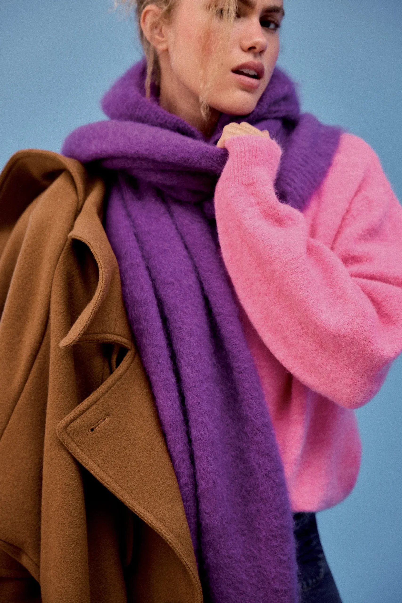 ECHARPE ROSIE VIOLET