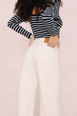 JEANS NELSON OFF WHITE