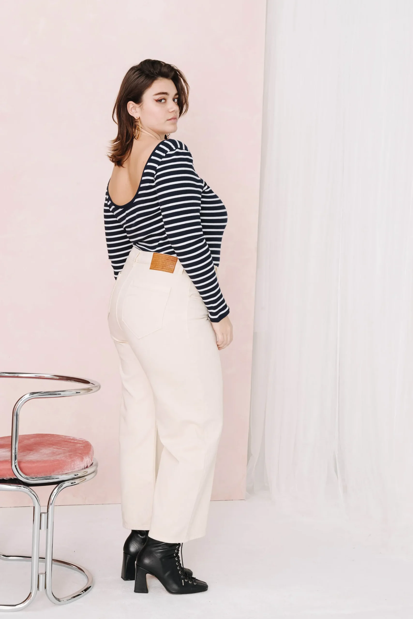 JEANS NELSON OFF WHITE