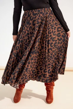 JUPE PAULA LEOPARD