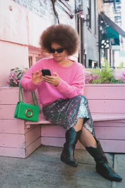 JUPE SARAH SEQUINS DISCO