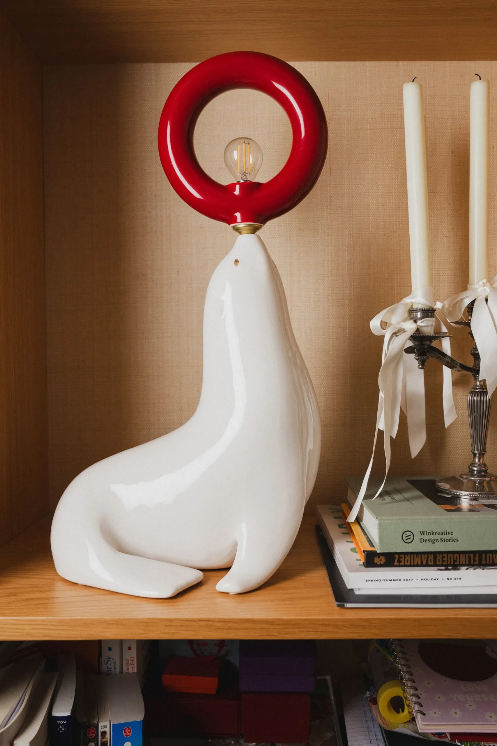 LAMPE PÉNÉLOPE BLANCHE