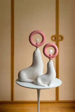 LAMPE PÉNÉLOPE BLANCHE