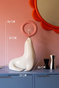 LAMPE PÉNÉLOPE BLANCHE