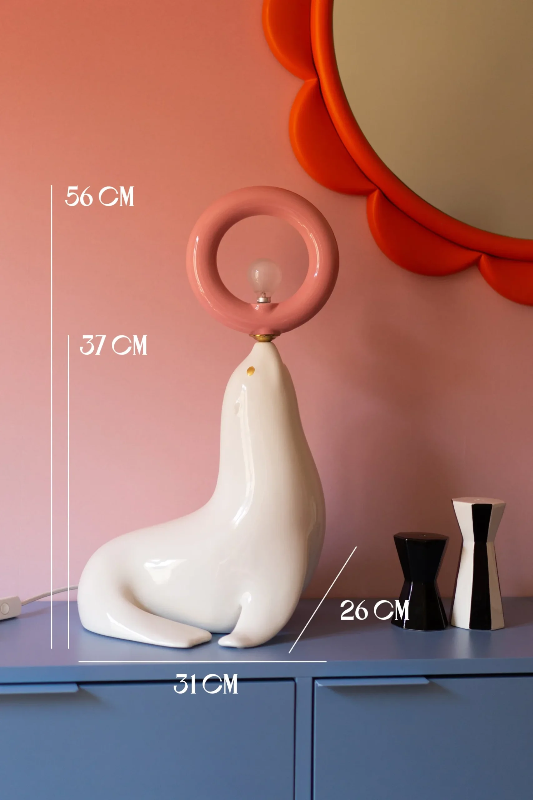 LAMPE PÉNÉLOPE BLANCHE