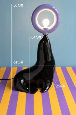 LAMPE PÉNÉLOPE NOIRE