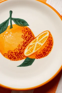 LOT DE 4 ASSIETTES ROSALIE FRUIT