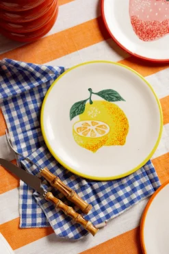 LOT DE 4 ASSIETTES ROSALIE FRUIT