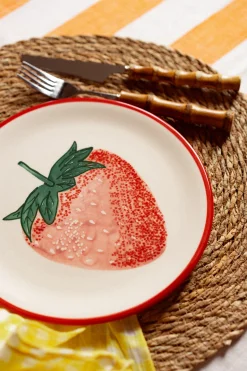 LOT DE 4 ASSIETTES ROSALIE FRUIT