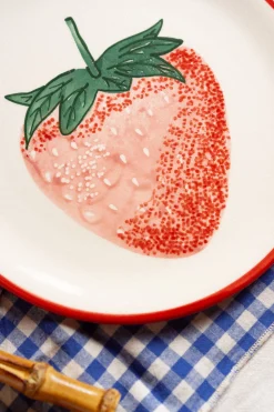 LOT DE 4 ASSIETTES ROSALIE FRUIT