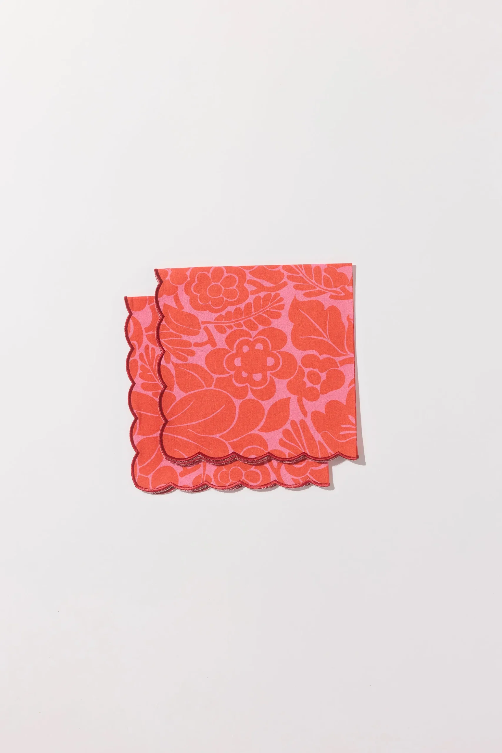LOT DE 2 SERVIETTES KATE ANEMONE PINK