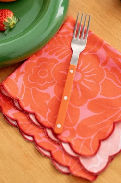 LOT DE 2 SERVIETTES KATE ANEMONE PINK