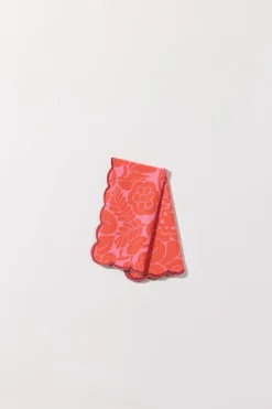 LOT DE 2 SERVIETTES KATE ANEMONE PINK