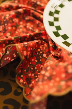 LOT DE 2 SERVIETTES KATE INK PRINT