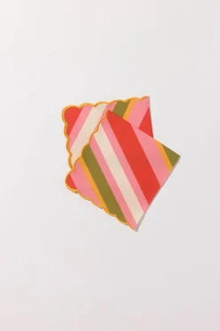 LOT DE 2 SERVIETTES KATE MULTICO