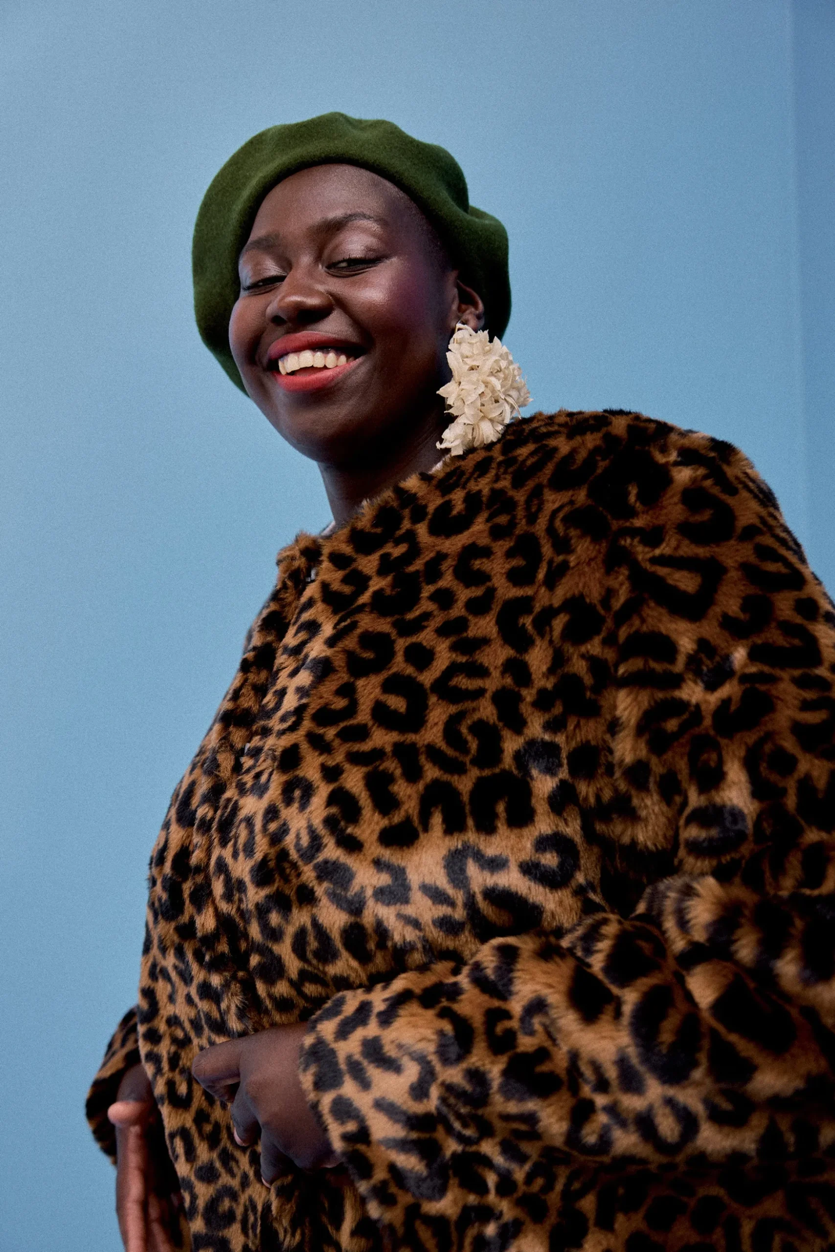MANTEAU NICOLE NEW LEOPARD