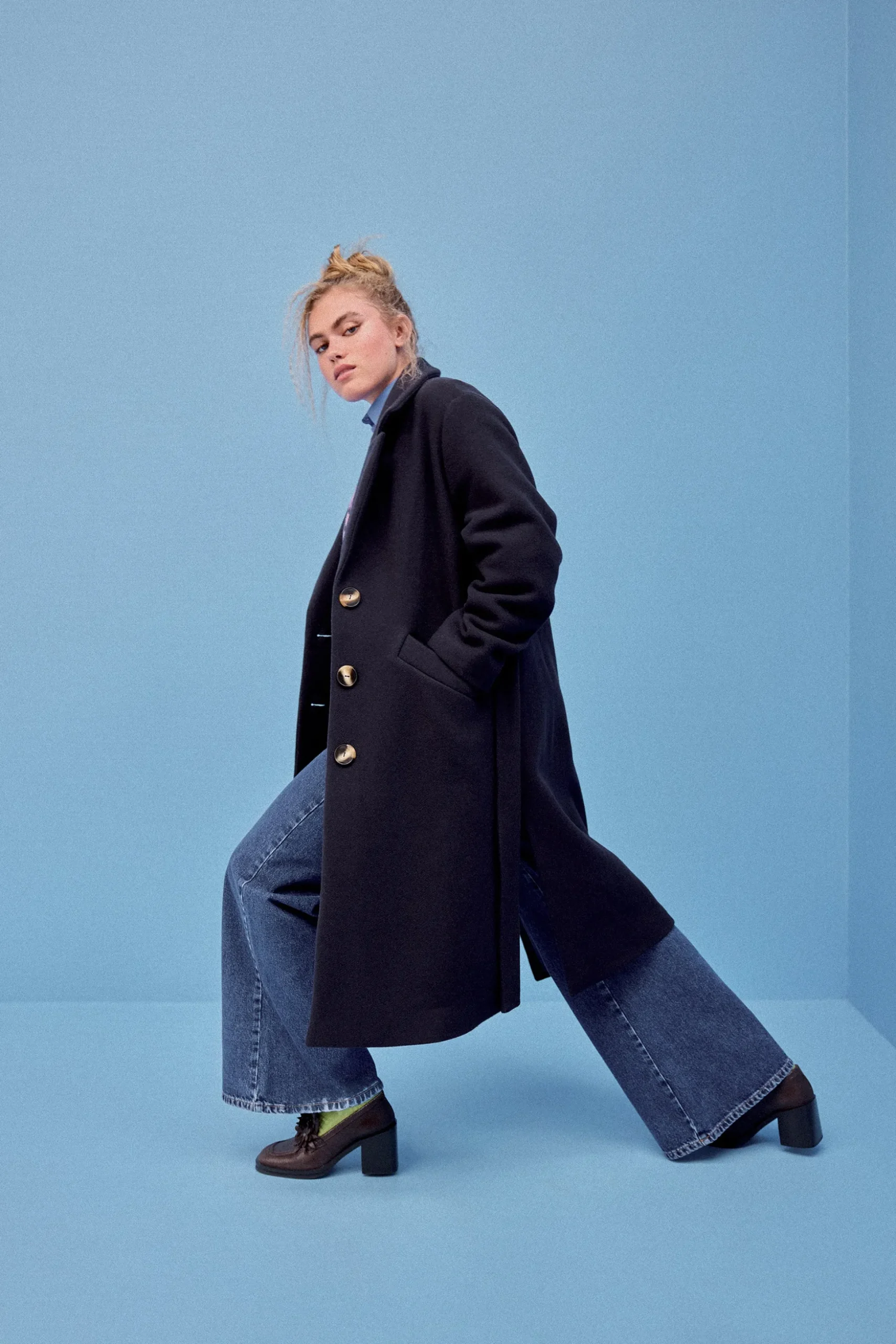 MANTEAU RAY BLEU MARINE