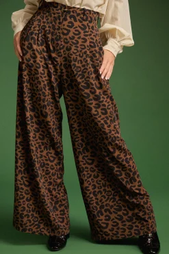 PANTALON HARYA LEOPARD