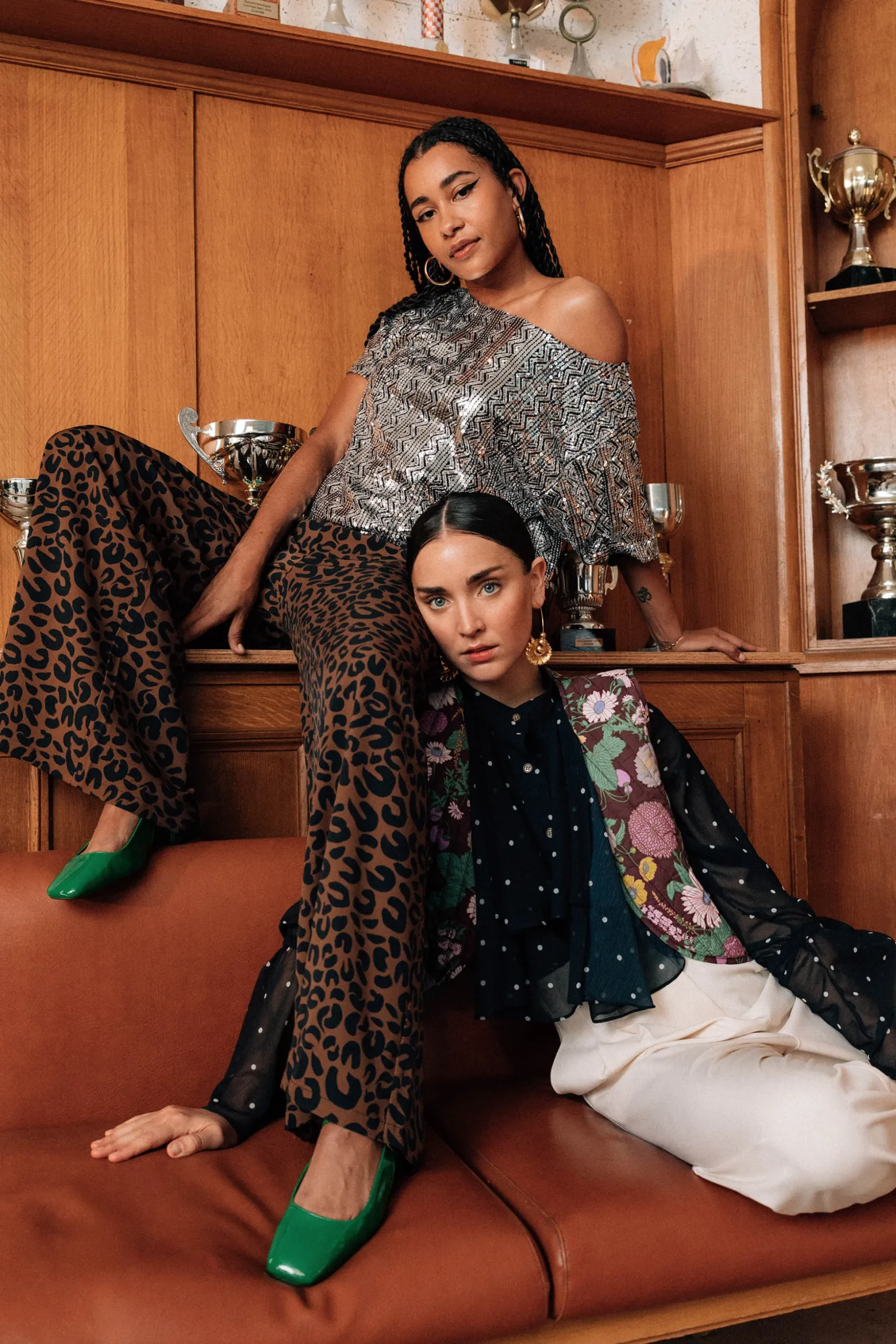 PANTALON HARYA LEOPARD