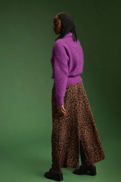 PANTALON HARYA LEOPARD