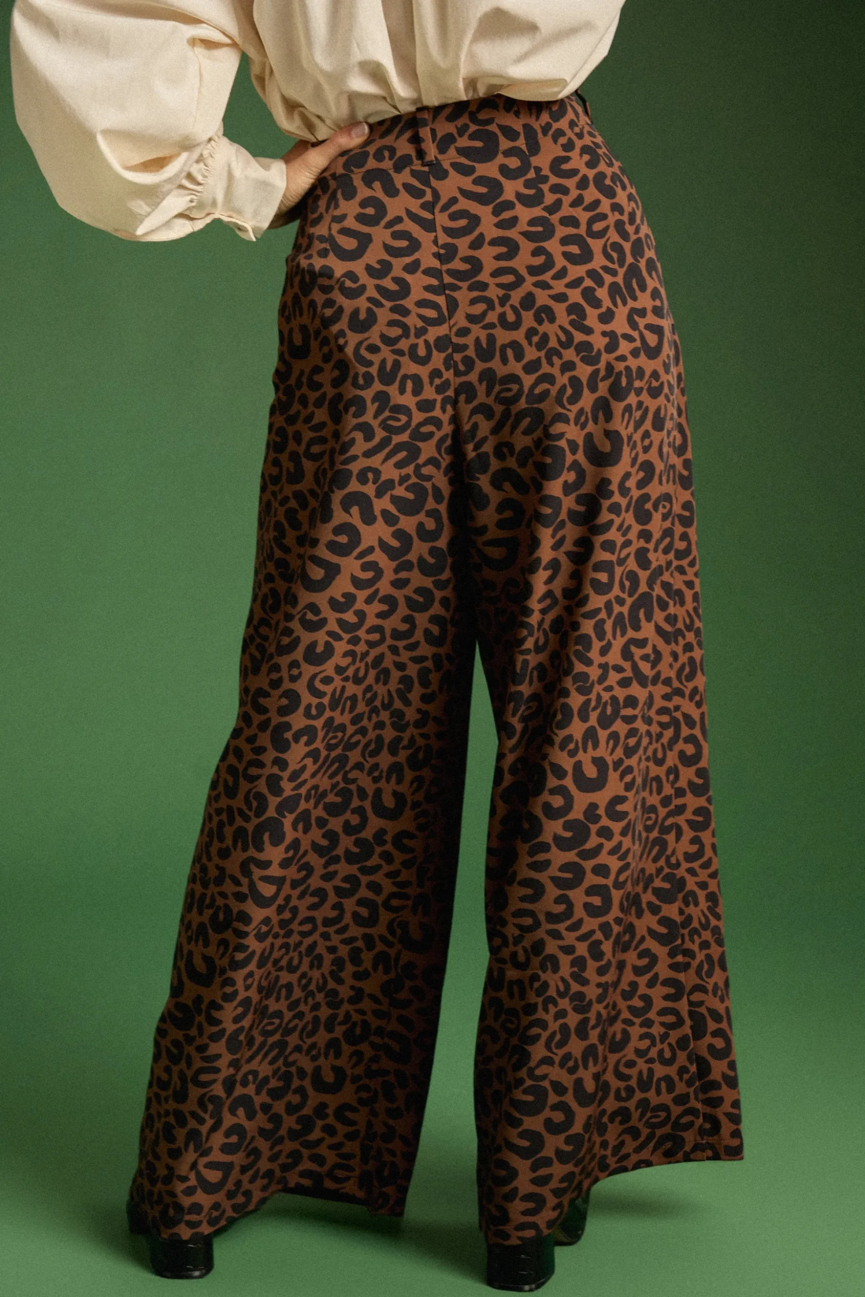PANTALON HARYA LEOPARD