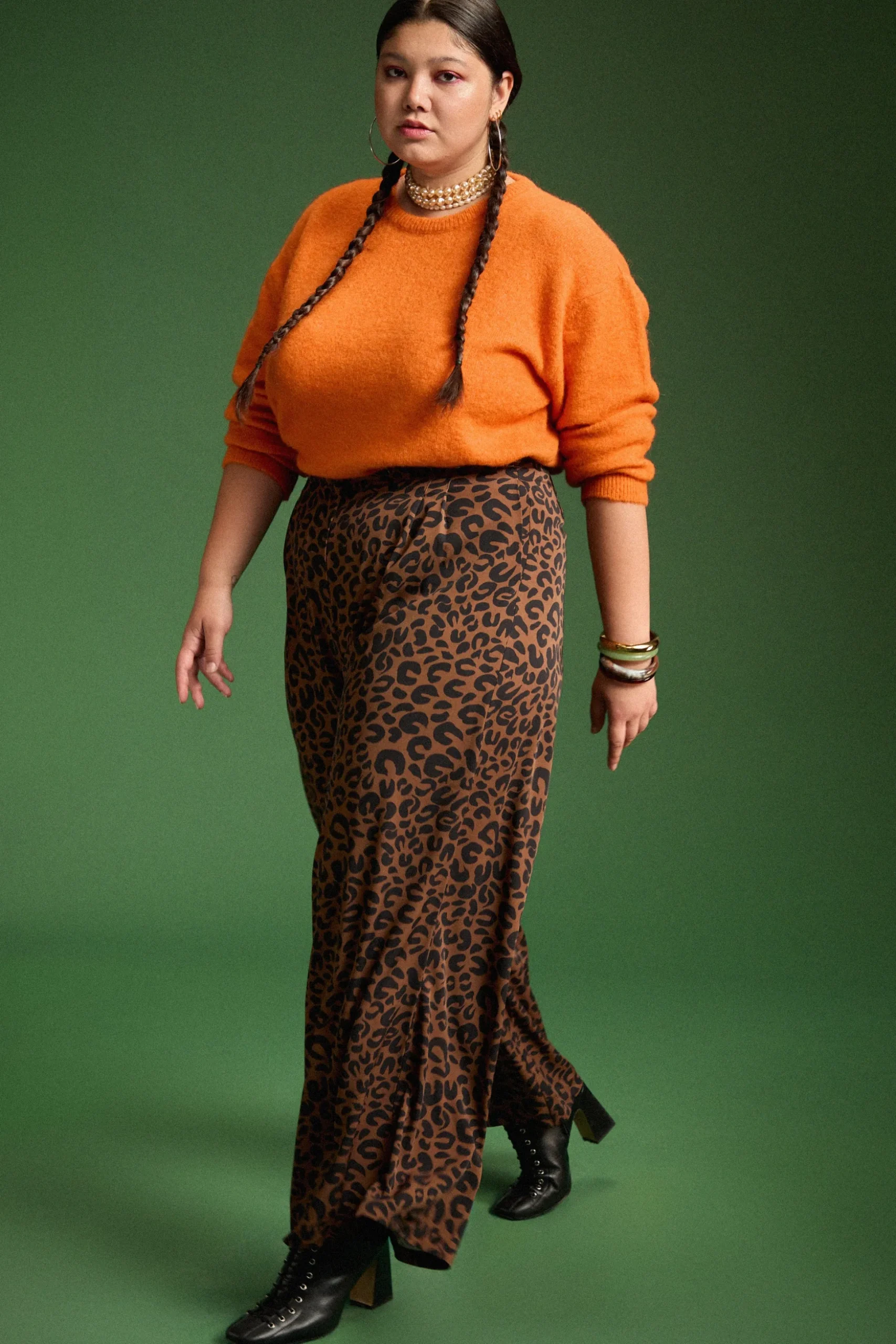 PANTALON HARYA LEOPARD
