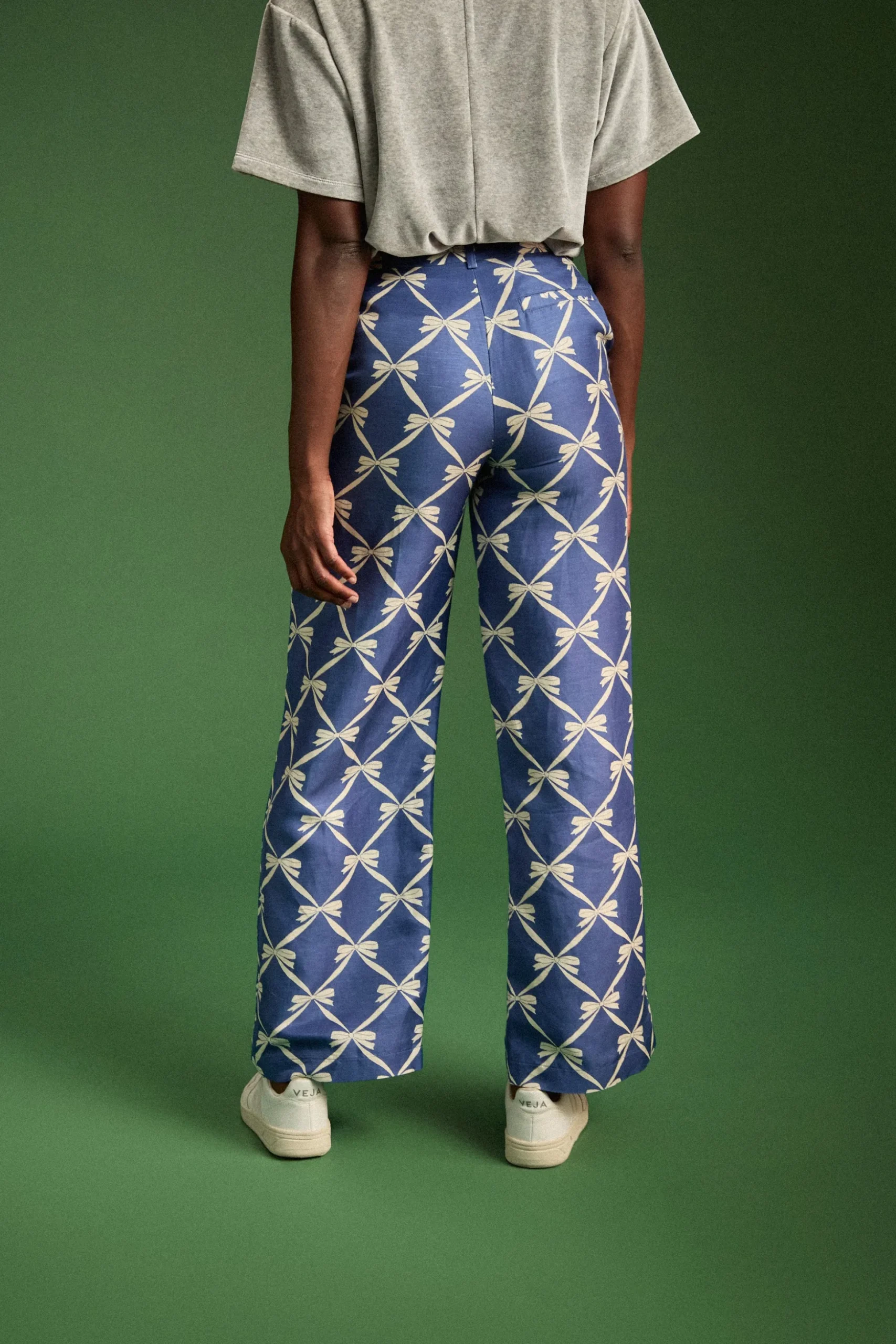 PANTALON KARL RUBAN BLEU