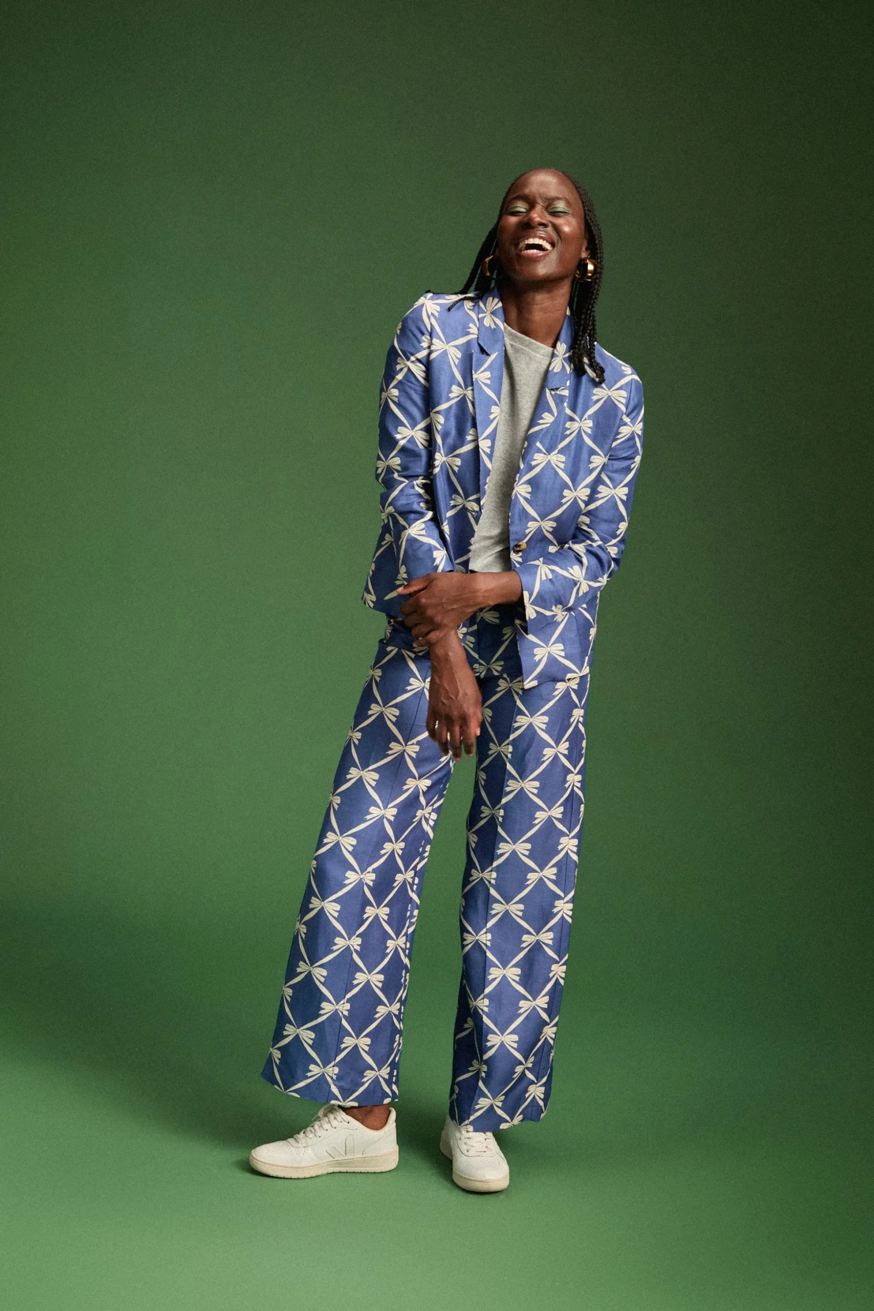 PANTALON KARL RUBAN BLEU