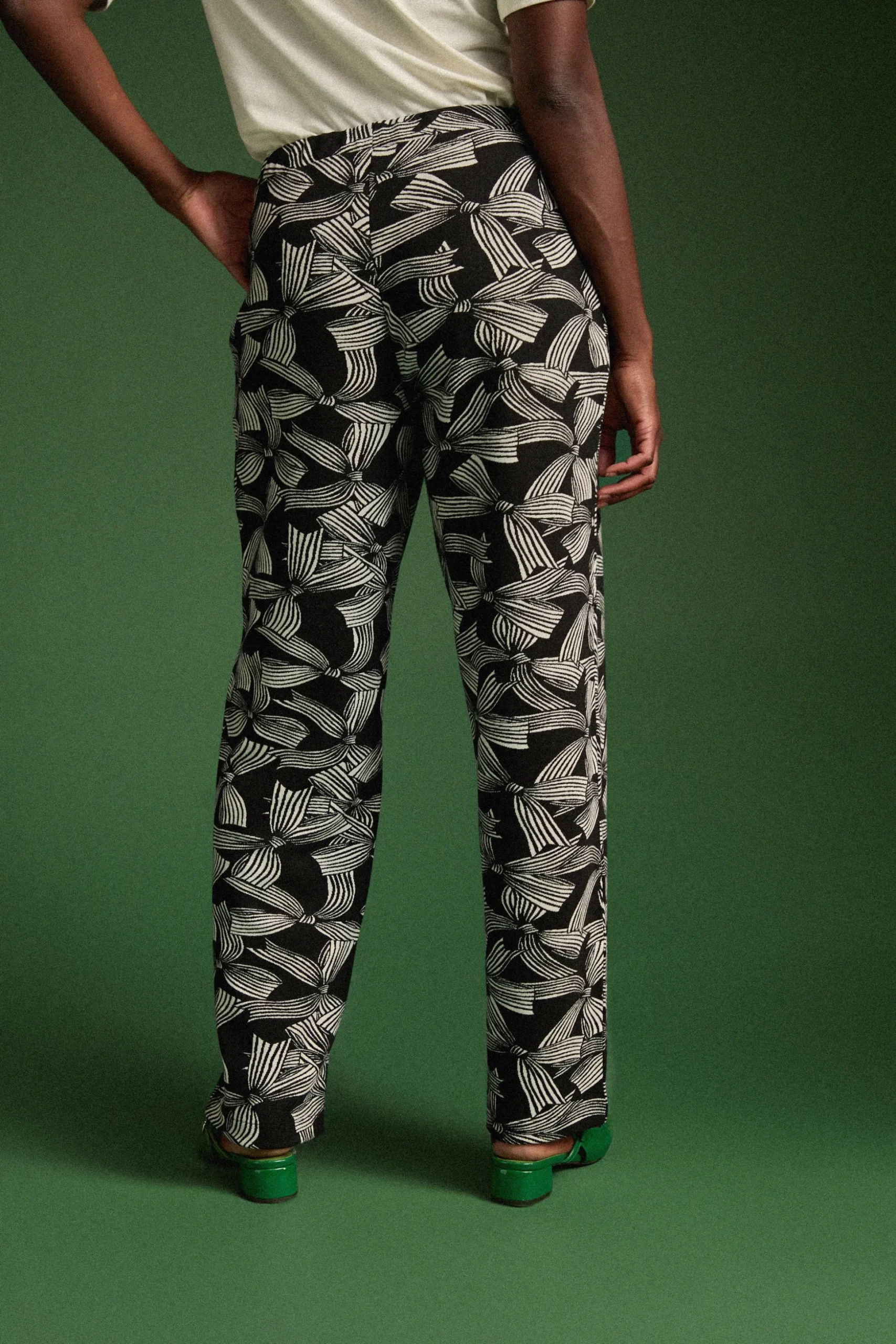 PANTALON SAM RUBANS MONOCHROMES