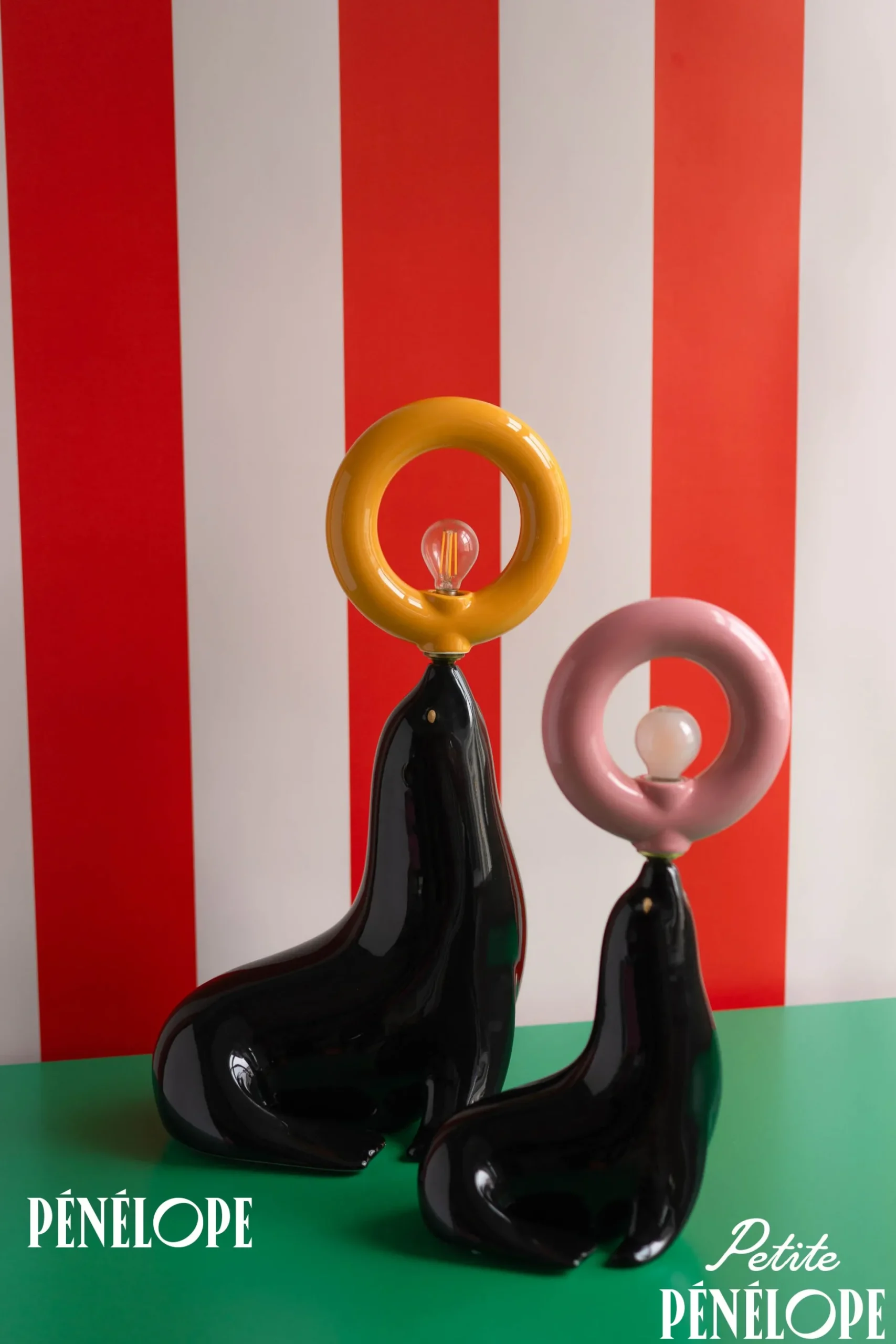 PETITE LAMPE PÉNÉLOPE NOIRE