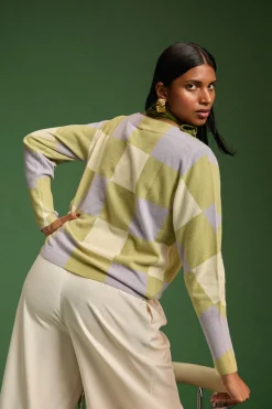 PULL MARA VICHY PASTEL