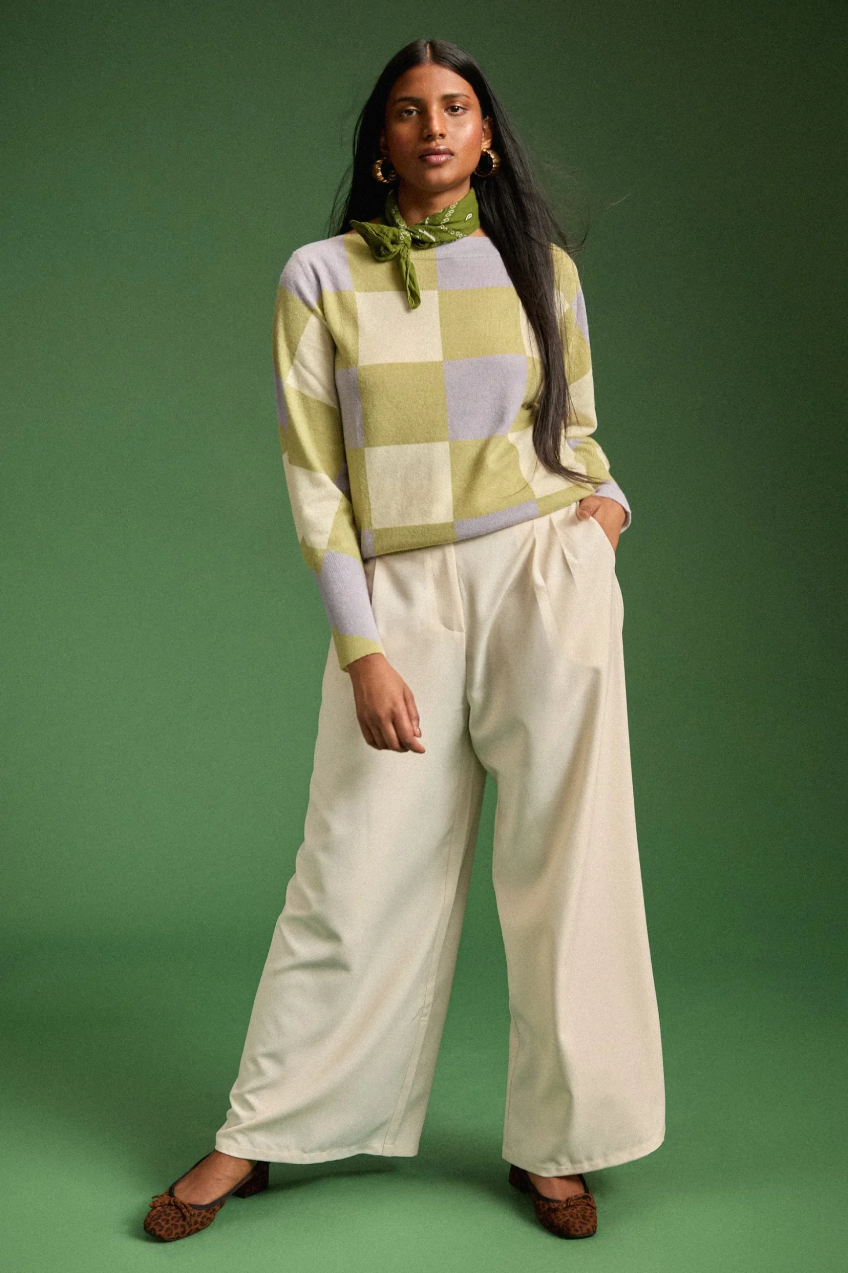 PULL MARA VICHY PASTEL