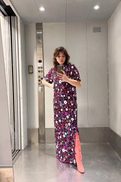 ROBE CHLOE SEQUINS DAISY