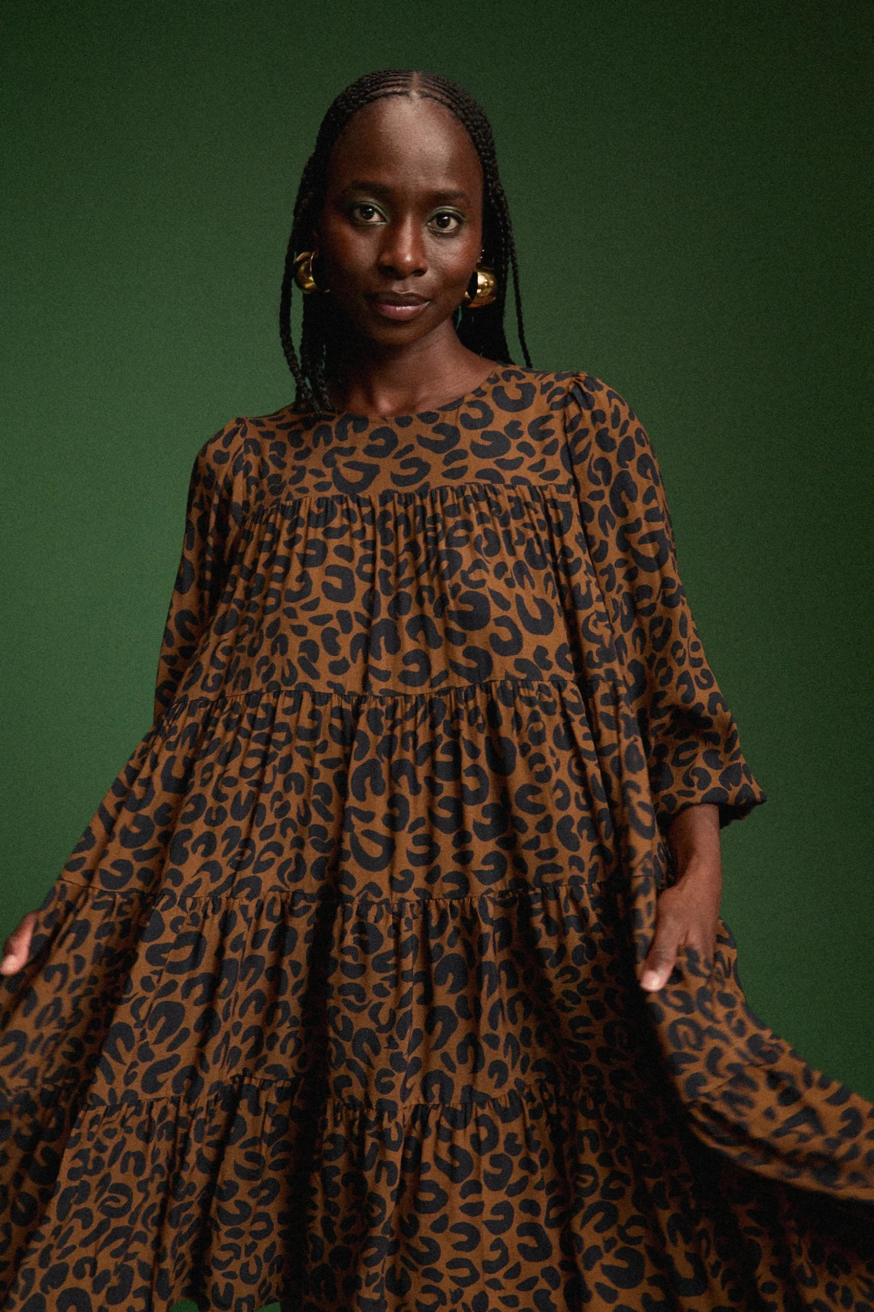 ROBE JENNY LEOPARD