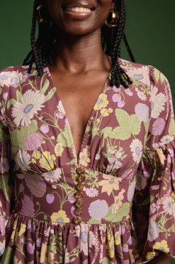 ROBE LEANDRA AUTUMN FLOWER MARKET