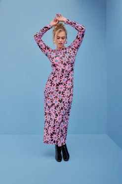 ROBE MADISON FLEUR ROSE
