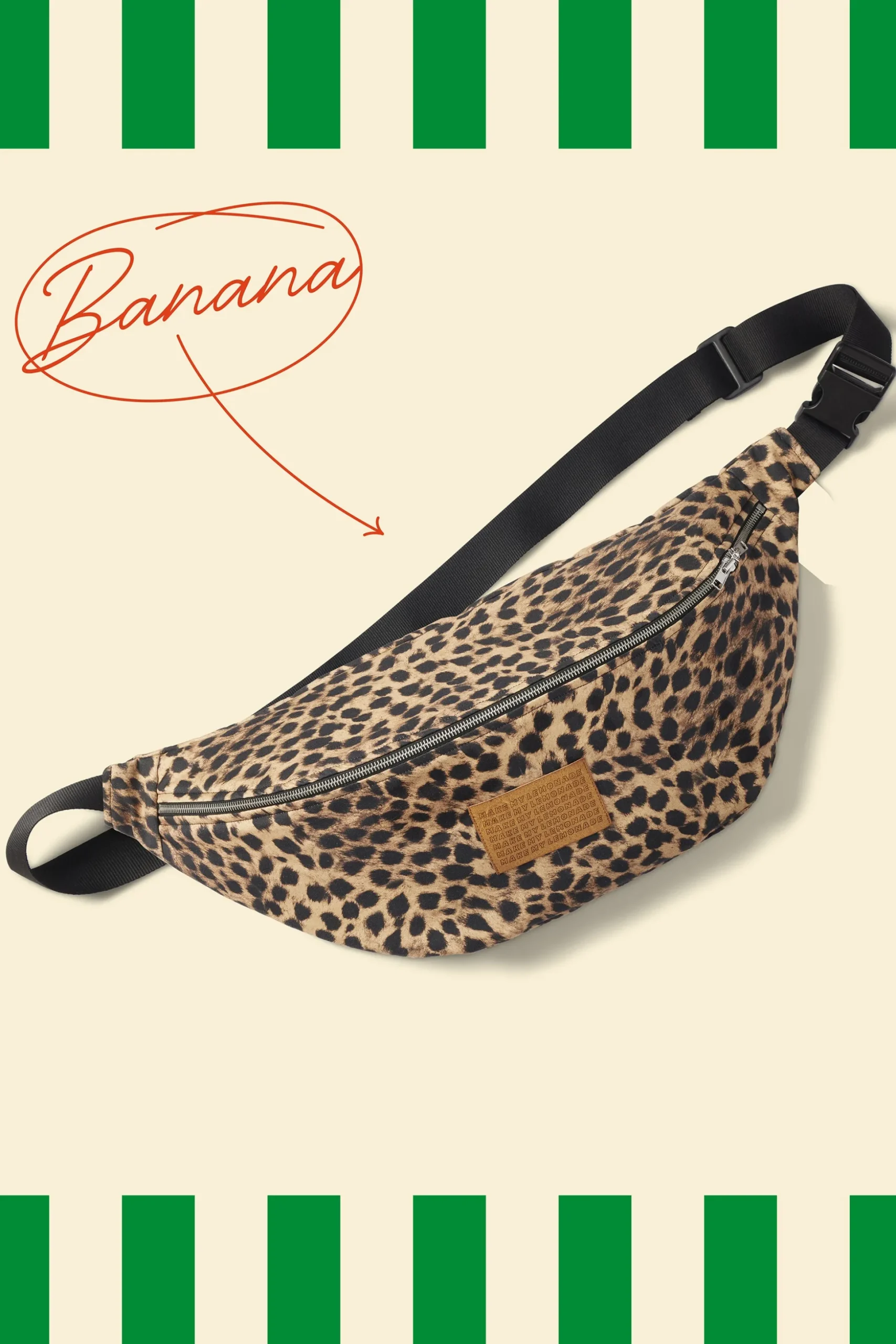 SAC BANANA LEOPARD