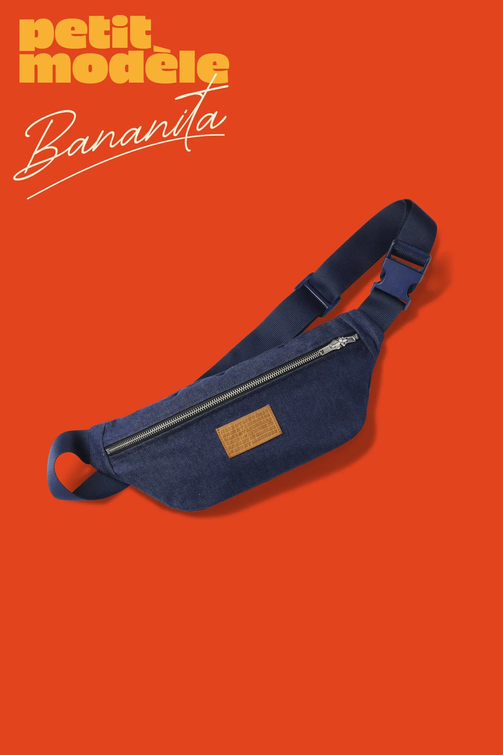 SAC BANANITA JEAN BRUT