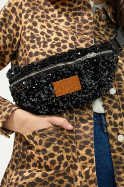 SAC BANANITA SEQUINS NOIRS