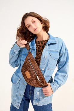 SAC GLORIA CUIR LEOPARD
