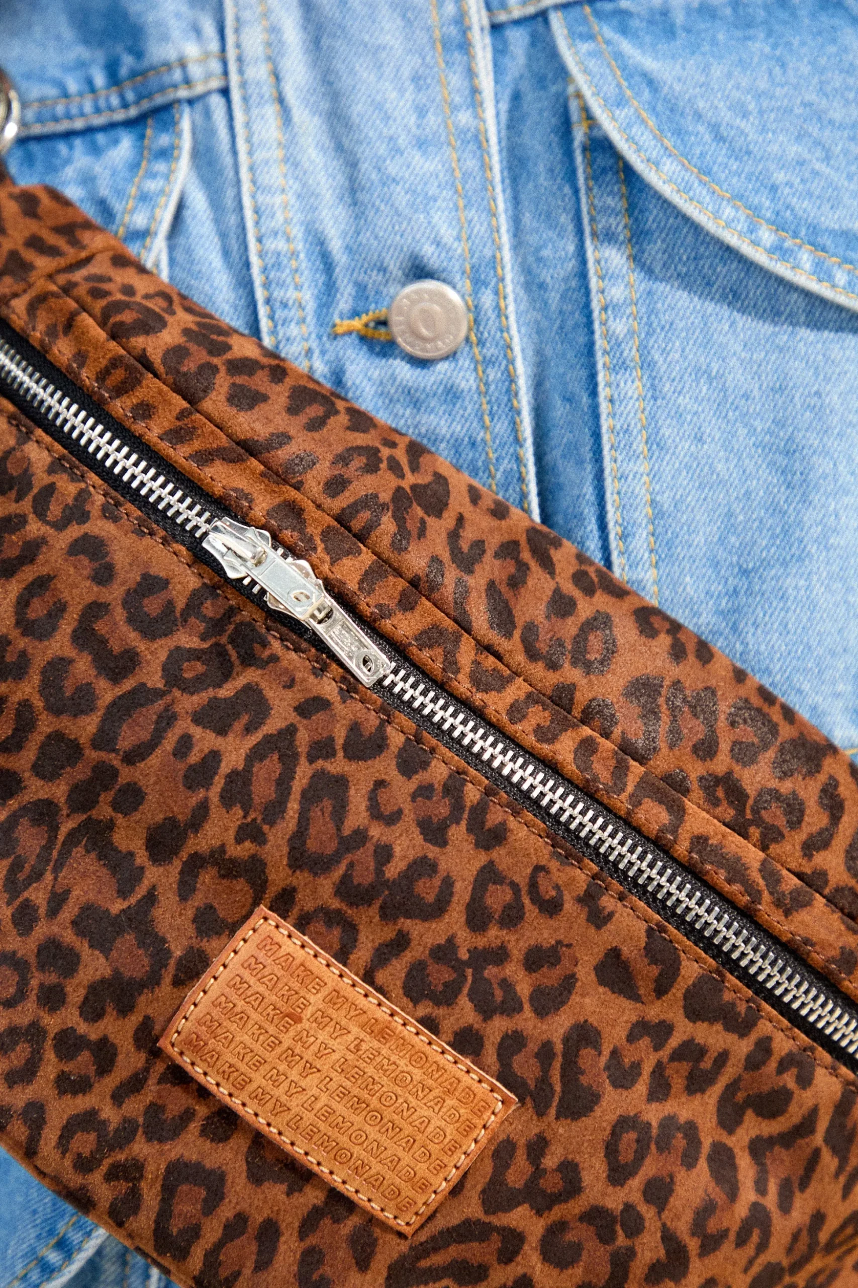 SAC GLORIA CUIR LEOPARD